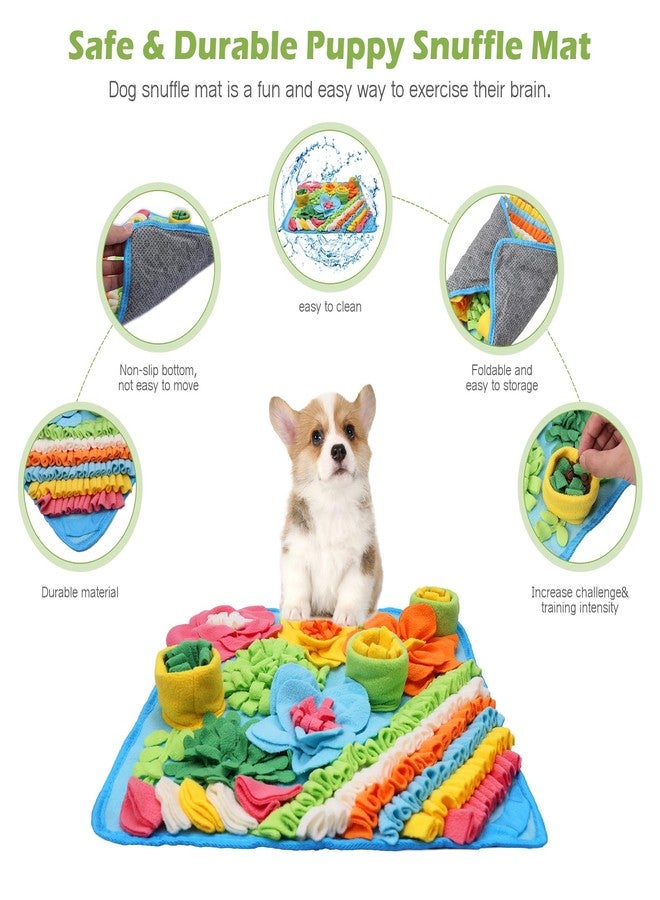 KeeKit Snuffle Mat for Dogs, Pet Snuffle Mat for Small and Medium Breed Dogs, Sniff Mat Slow Feeding Mat Encourages Natural Foraging Skills, Foraging Mat for Small Dogs Cats - Image 5